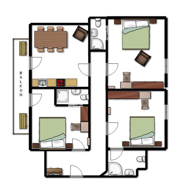 Apartements Richlegghof Filzmoos Pokój zdjęcie